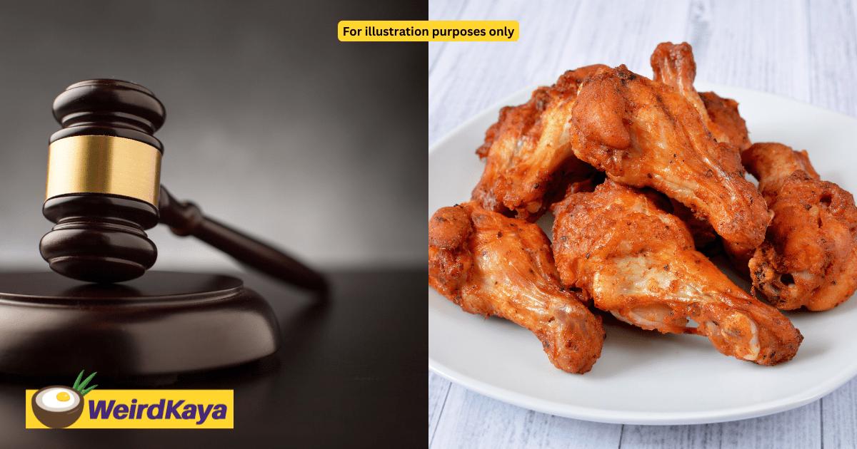 Sarawak Man Puts Chicken Wings On Woman's Chest At Mortuary Hall, Gets Fined RM3,000