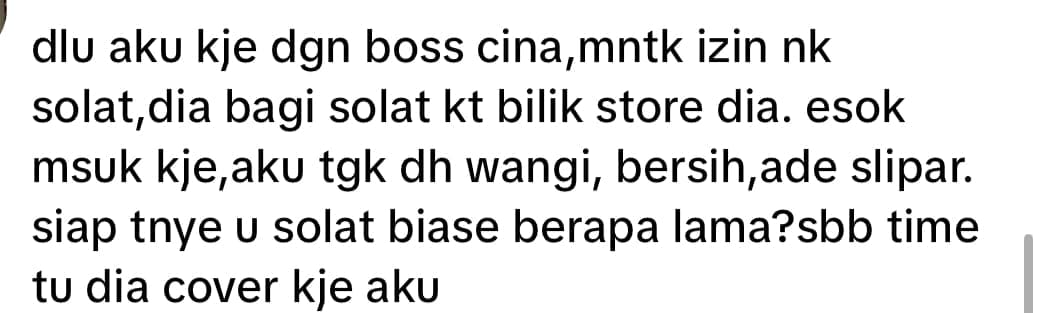 christy ng - netizen comment surau