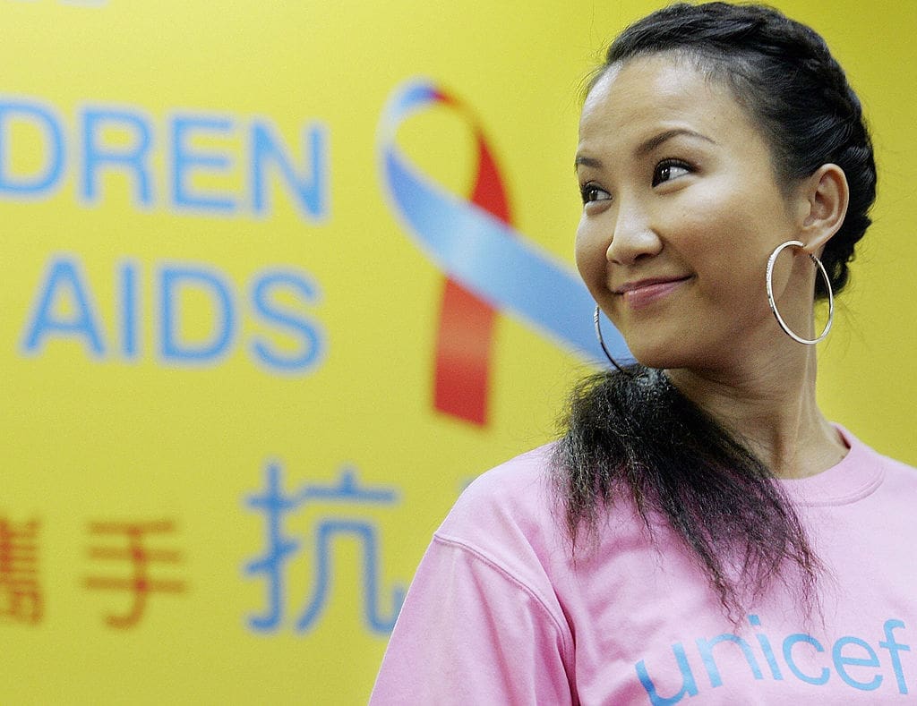 Coco Lee collaborated with UNICEF