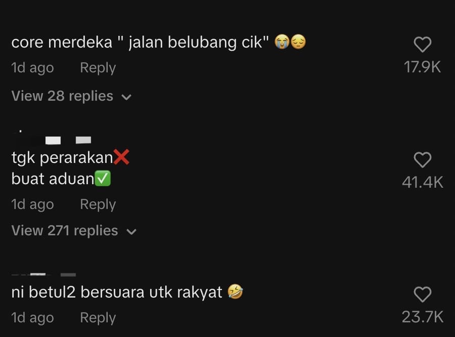 comment