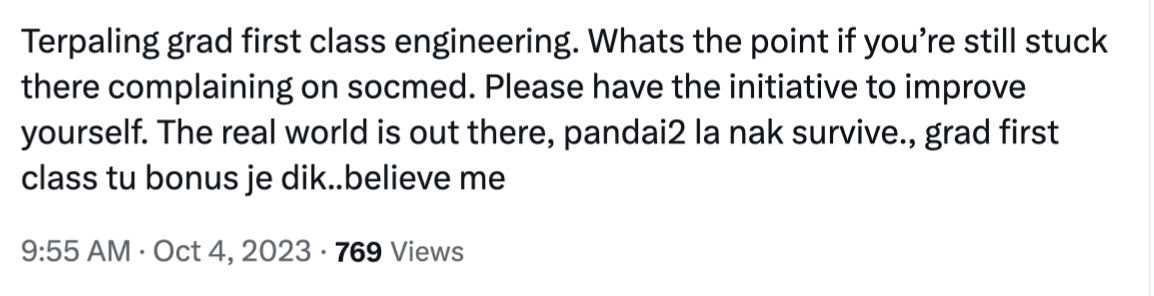 Comment_M'sian First-Class Engineering Graduate Fails To Find A Job Due To Poor English 2