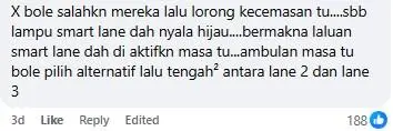 Comment on ambulance stuck at traffic (2)