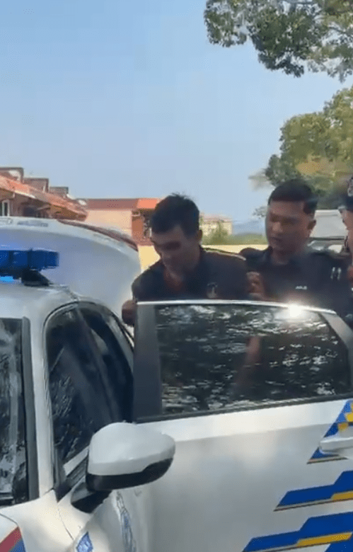 Comment on arresting aggressive man (2)