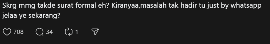 Comment on birthday celebration as excuse (1)