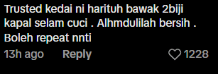 Comment on car wash for submarines (1)