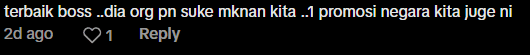 Comment on China couple wedding request Malaysian food (2)