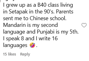 Comment on chinese school (1)