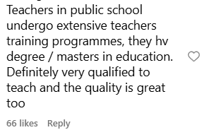 Comment on chinese school (3)