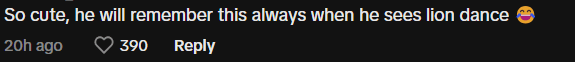 Comment on father son lion dance in living roomScreenshot 2025-01-08 171855 (1)