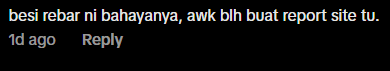 comment on iron rod piercing car