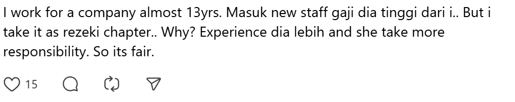 Comment on new employee w higher bonus (2)