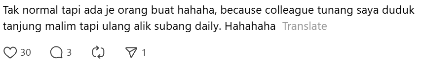 Comment on travelling between perlis and KL to work (2)