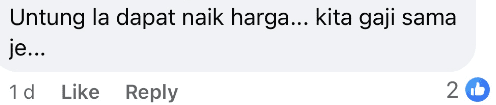comment our salary stay the same