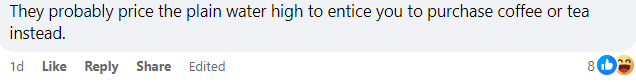 Comment purchase coffee instead