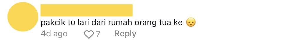 Comment01_Old M'sian Man Waits At Traffic Light While Seated In Wheelchair, Shocks Netizens