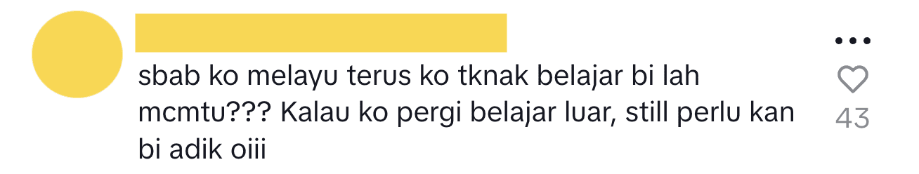 Comment03_12yo M’sian Student Fails English Test & Proudly Says ‘I’m Not British’