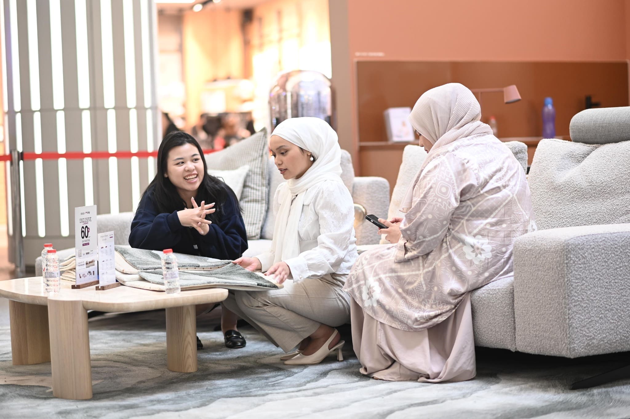 Connecting with homeowners and helping them create their dream spaces at our roadshow