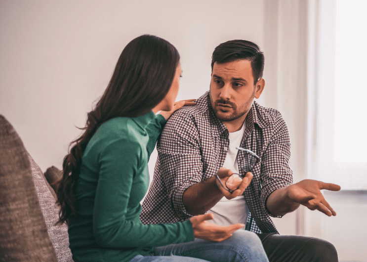 couple having disagreement