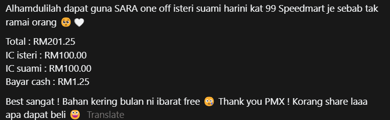 couple share what they bought