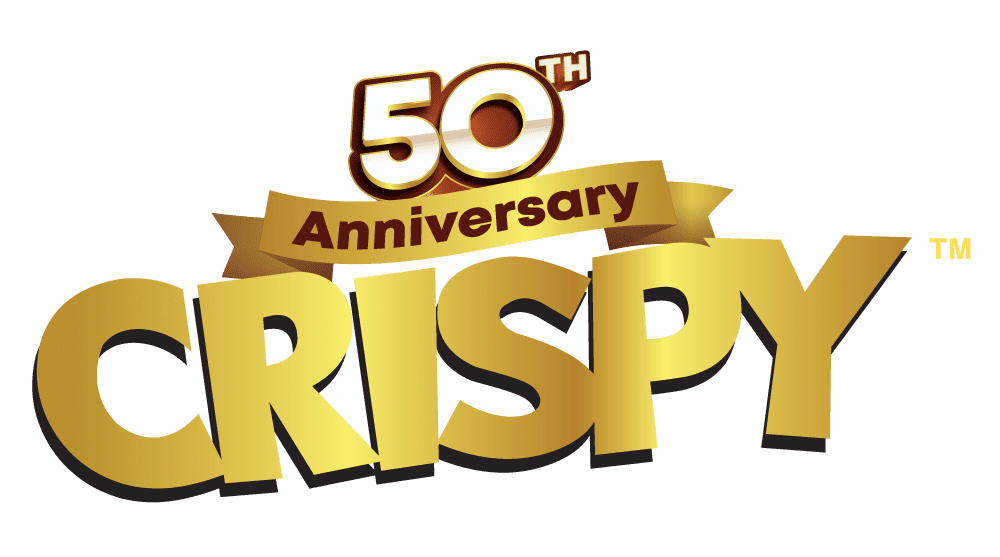 Crispy Chocolate 50th Anniversary Logo