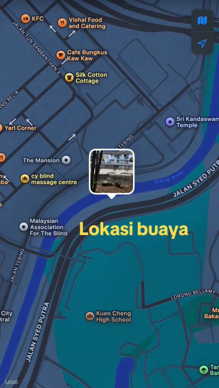 croc at brickfields sungai klang location