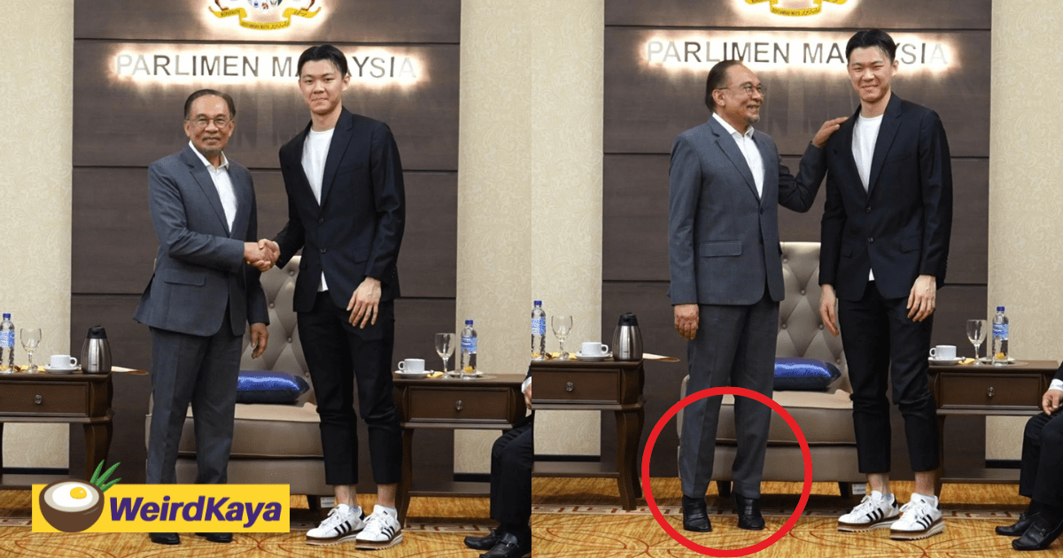 'Cute' - PM Anwar Ibrahim Tiptoeing Next To Lee Zii Jia Wins Netizens' Hearts