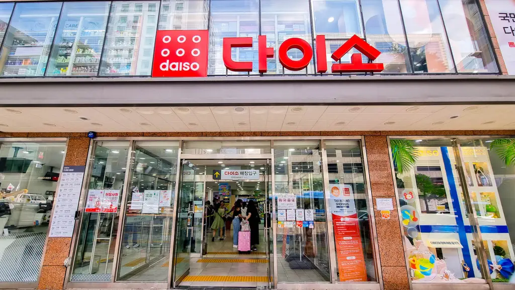 Daiso in Korea
