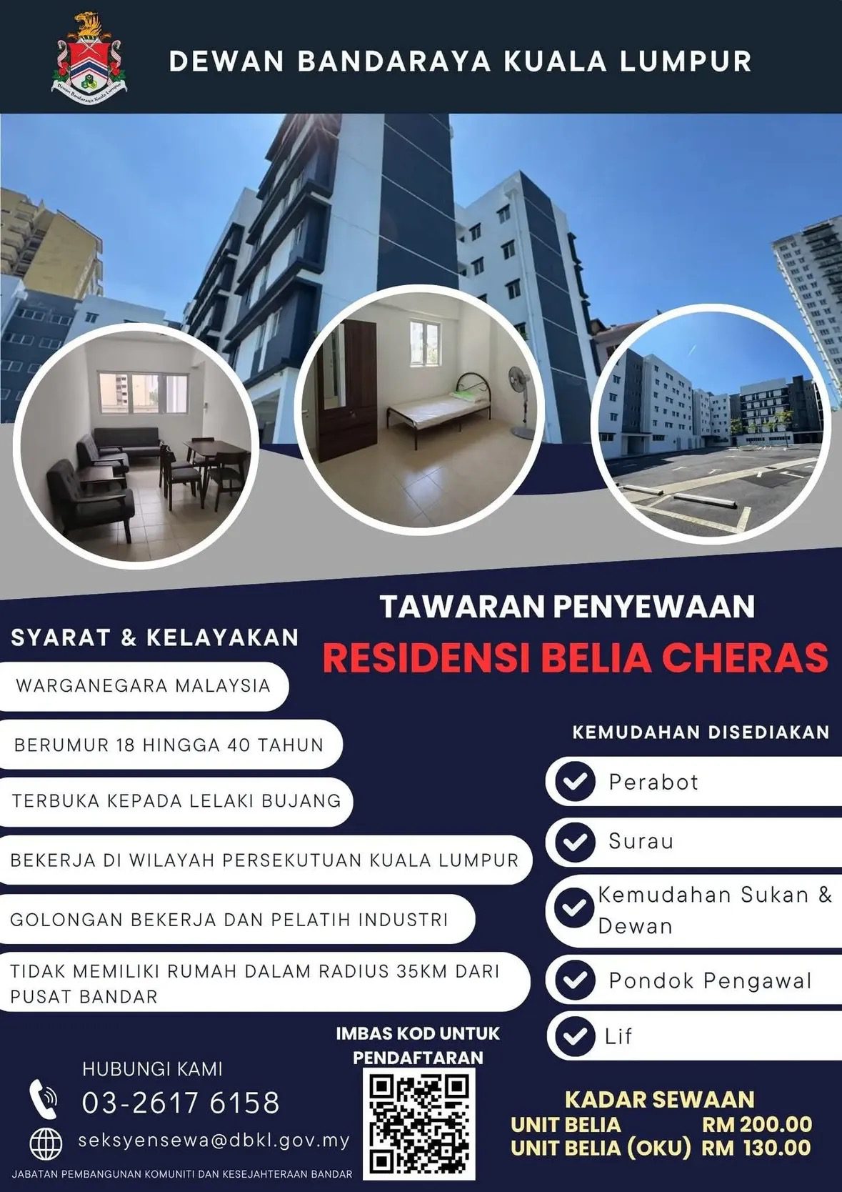 DBKL Opens RM200 Monthly Housing For Single Men Working In KL. Here’s What You Need To Know