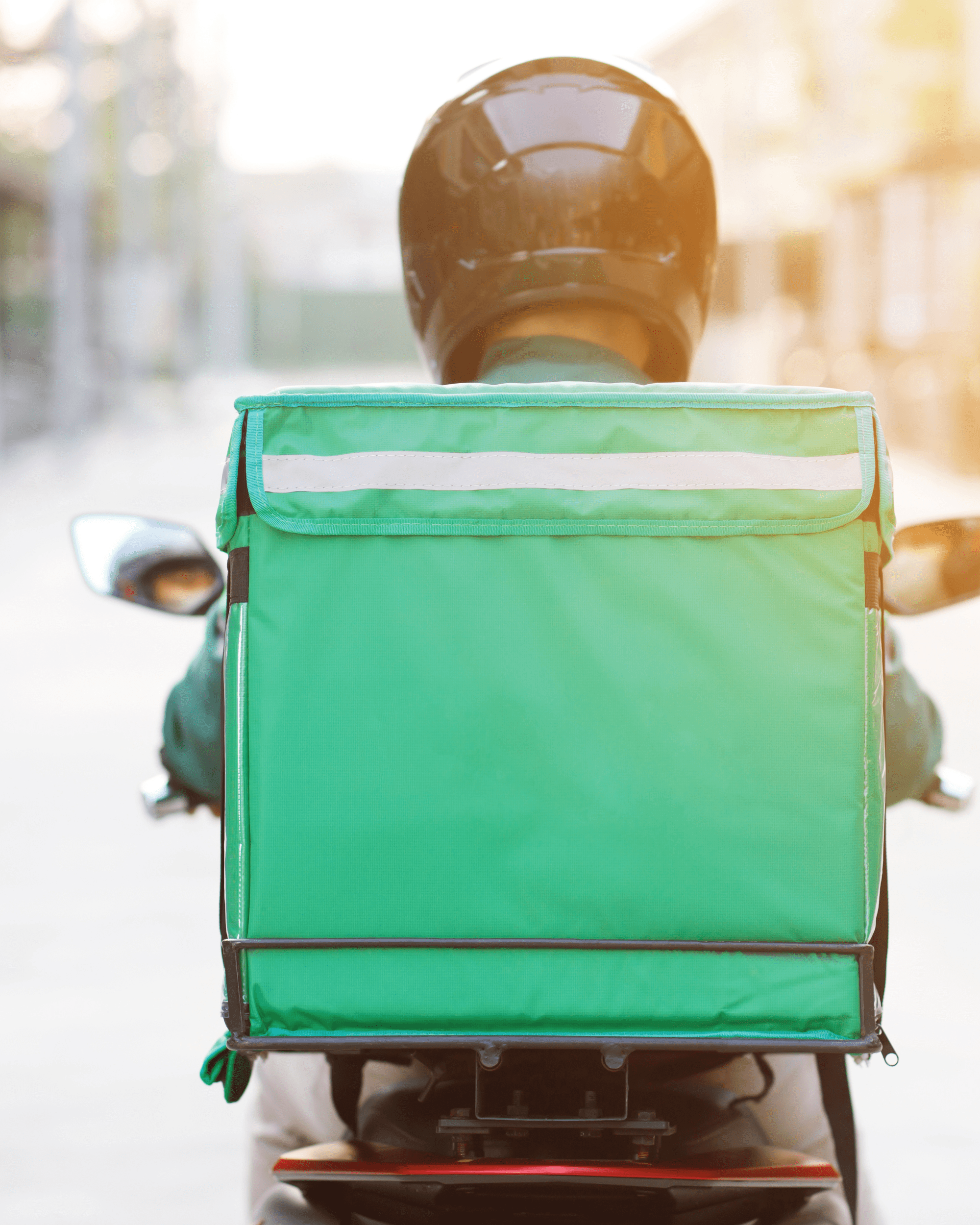 Delivery rider