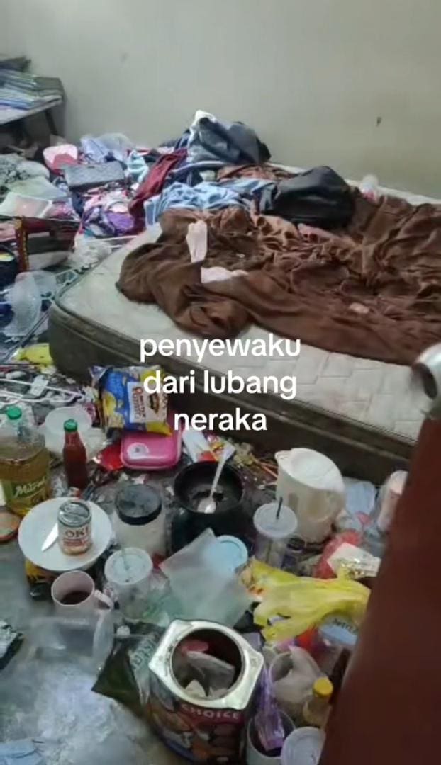 dirty room