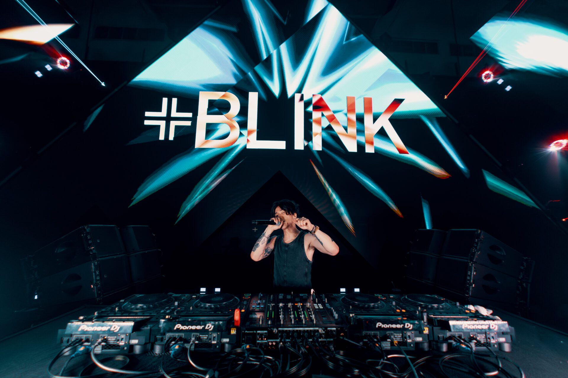DJ Blink On Stage