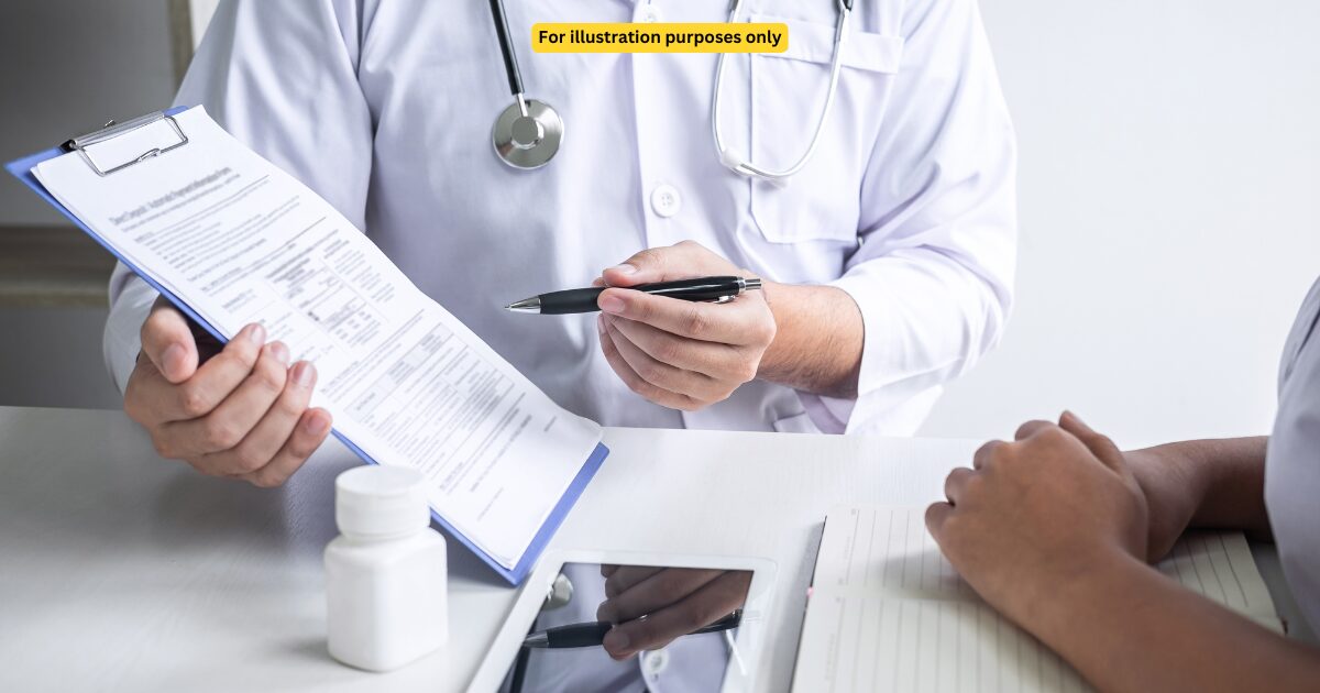 doctor consulting a patient