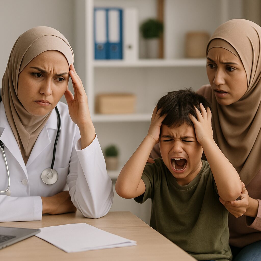 doctor refuse to give mc to healthy child