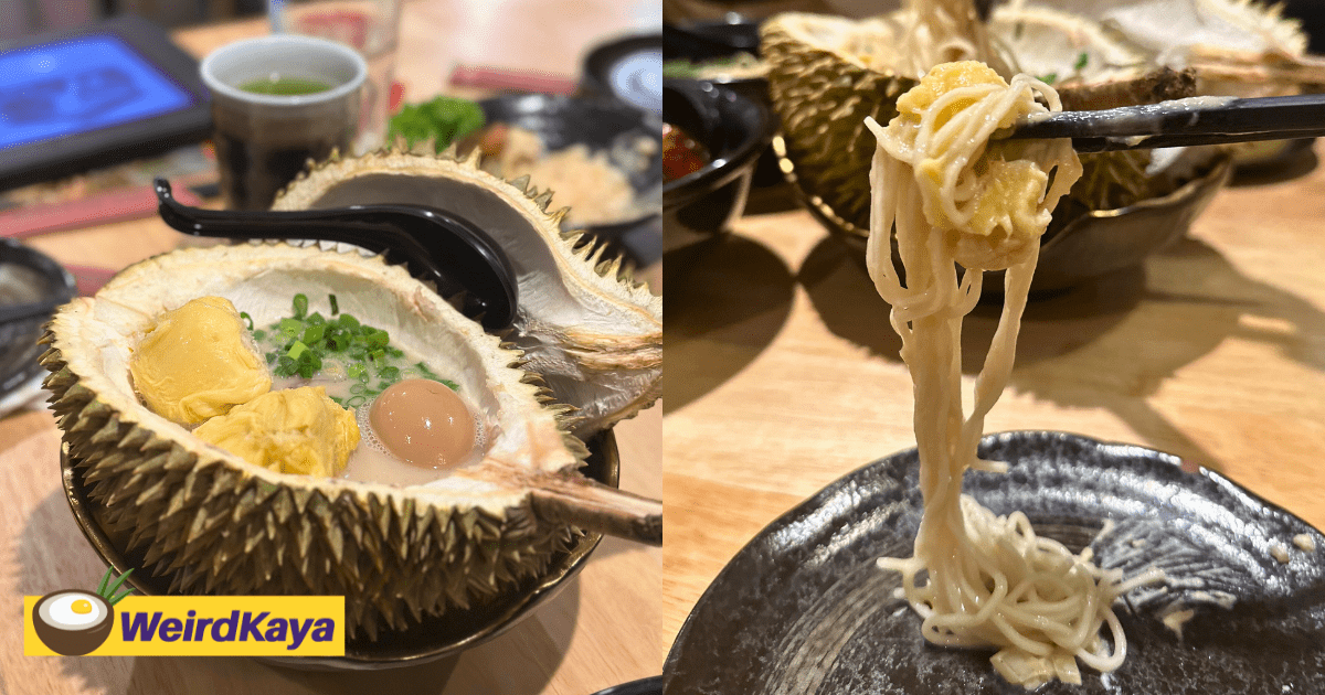 Durian Ramen At Menya Shishido PJ Almost Tore Our Gang Apart. Here's What We Think About This Bold RM40 Dish
