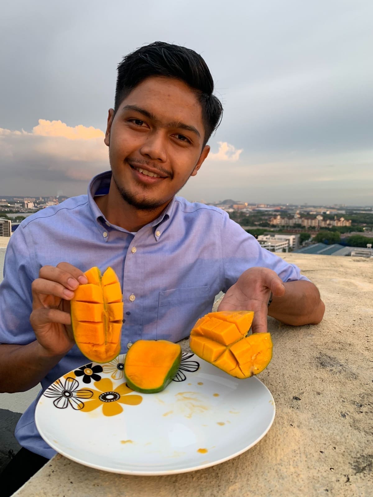 Aidil Akmal Sharidan, a lawyer and harumanis entrepreneur