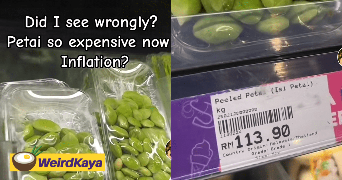 "Did I See Wrongly?" — M'sian Woman Stunned To See Petai Sold For RM113.90