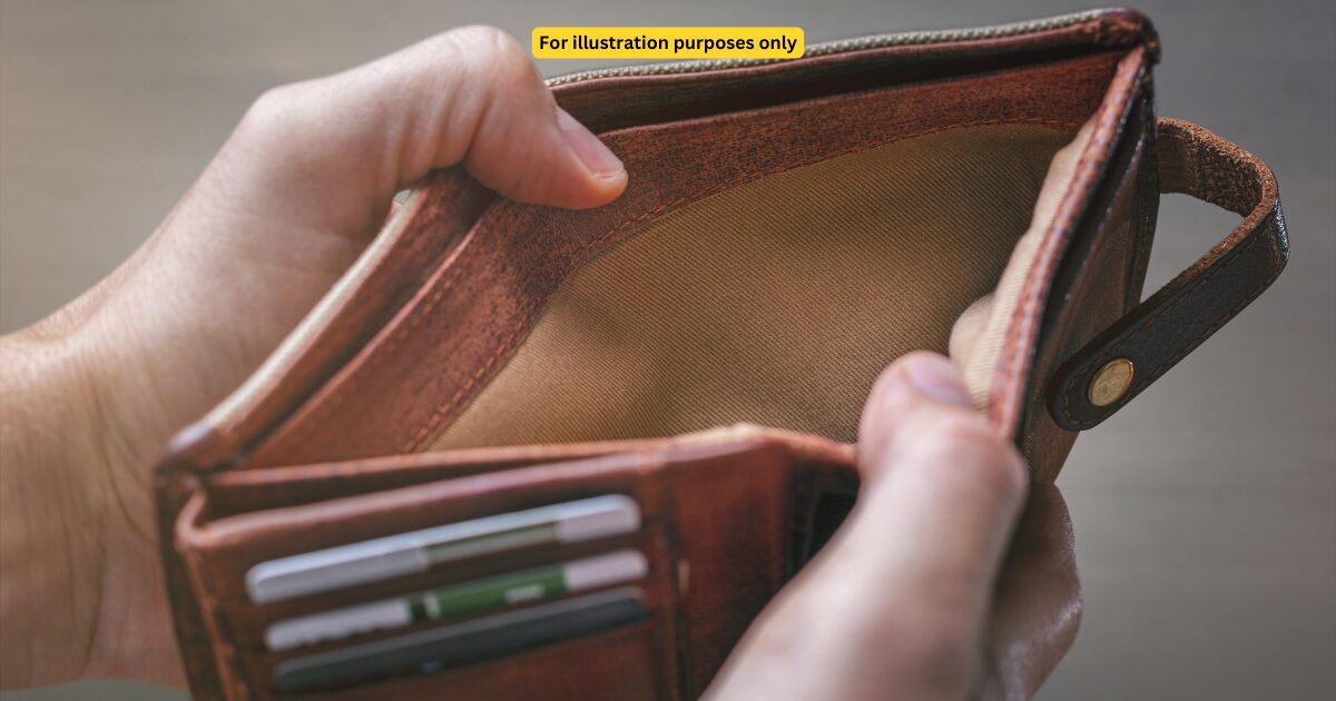 empty wallet