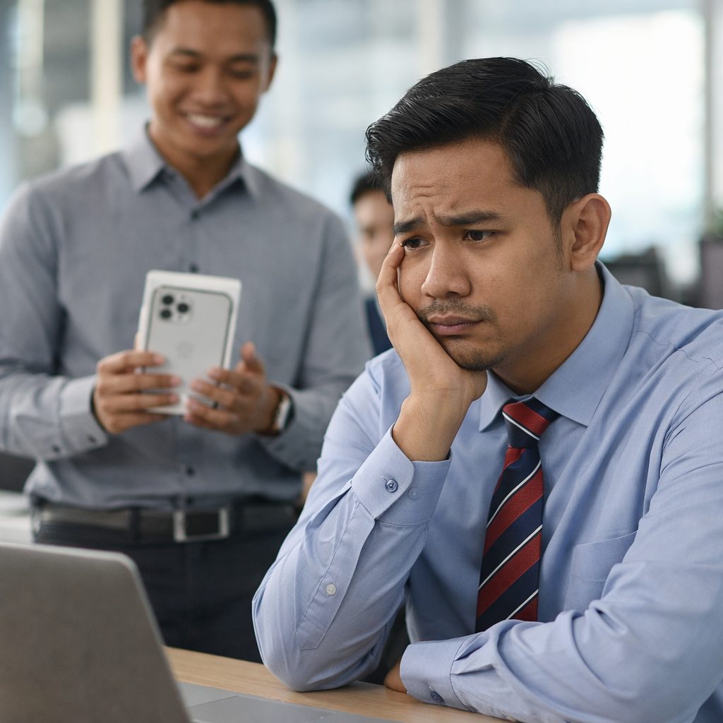 Executive felt left behind