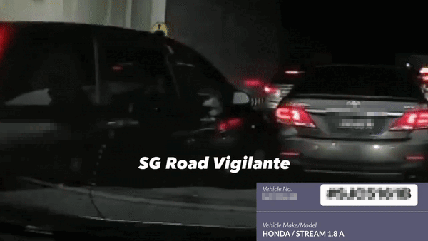 Honda car hit Toyota car for the 2nd time