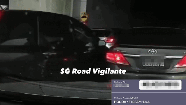 Honda car hits Toyoua car