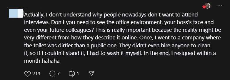 ‘You Should Be Ashamed!’ — M’sian Jobseeker Refuses Face-To-Face Interview Despite Living 12km Away & Snaps At Recruiter comment 1