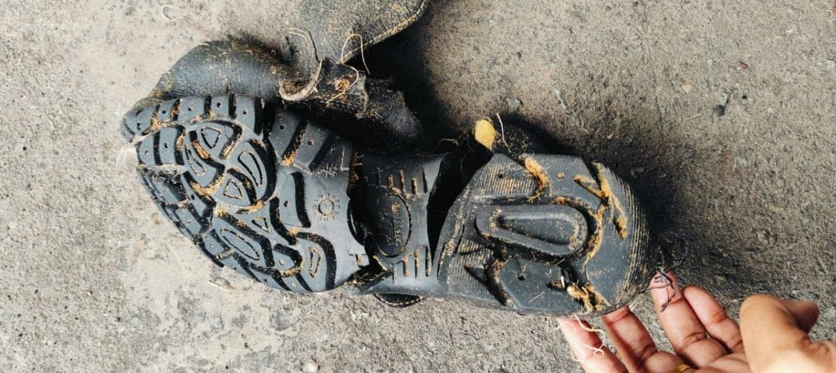 Factory worker's shoe found at factory in Selangor