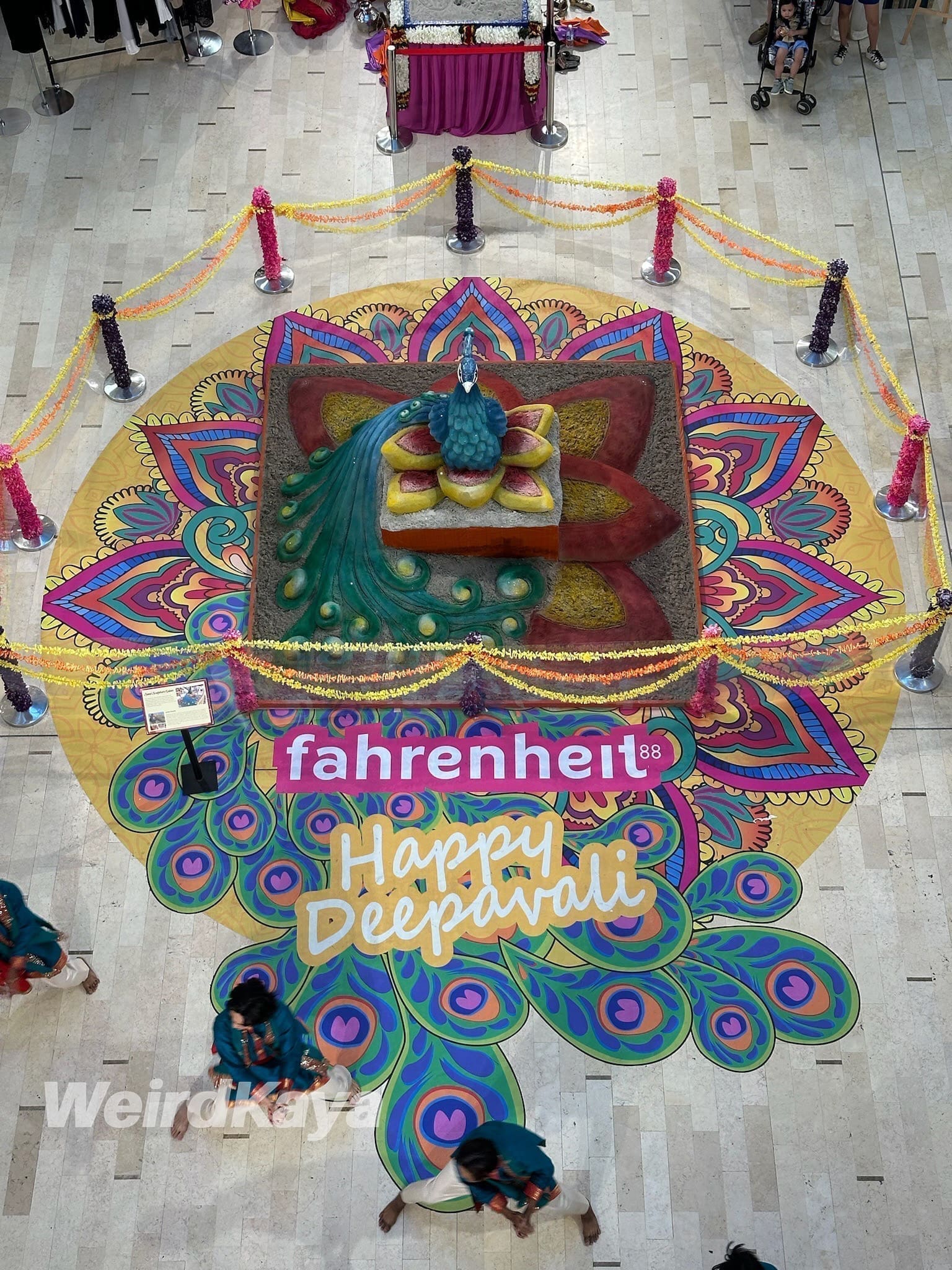 Fahrenheit Deepavali Kolam