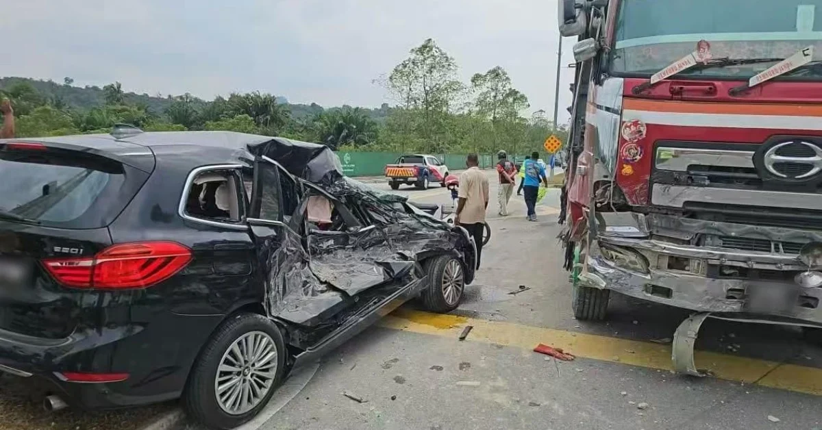 Fatal lorry accident near Jit Sin, Penang (1)