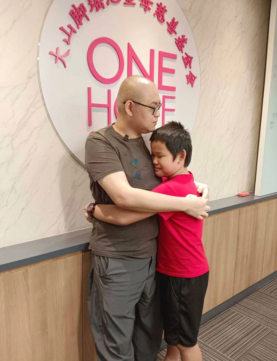 father and son at hospital (2)