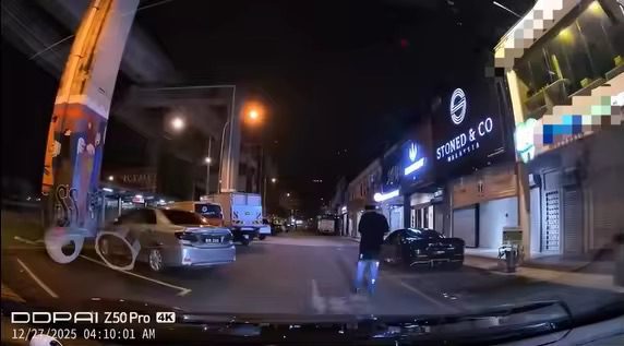 Ferrari road rage