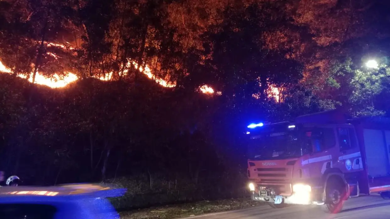 Fire at Seri Kembangan
