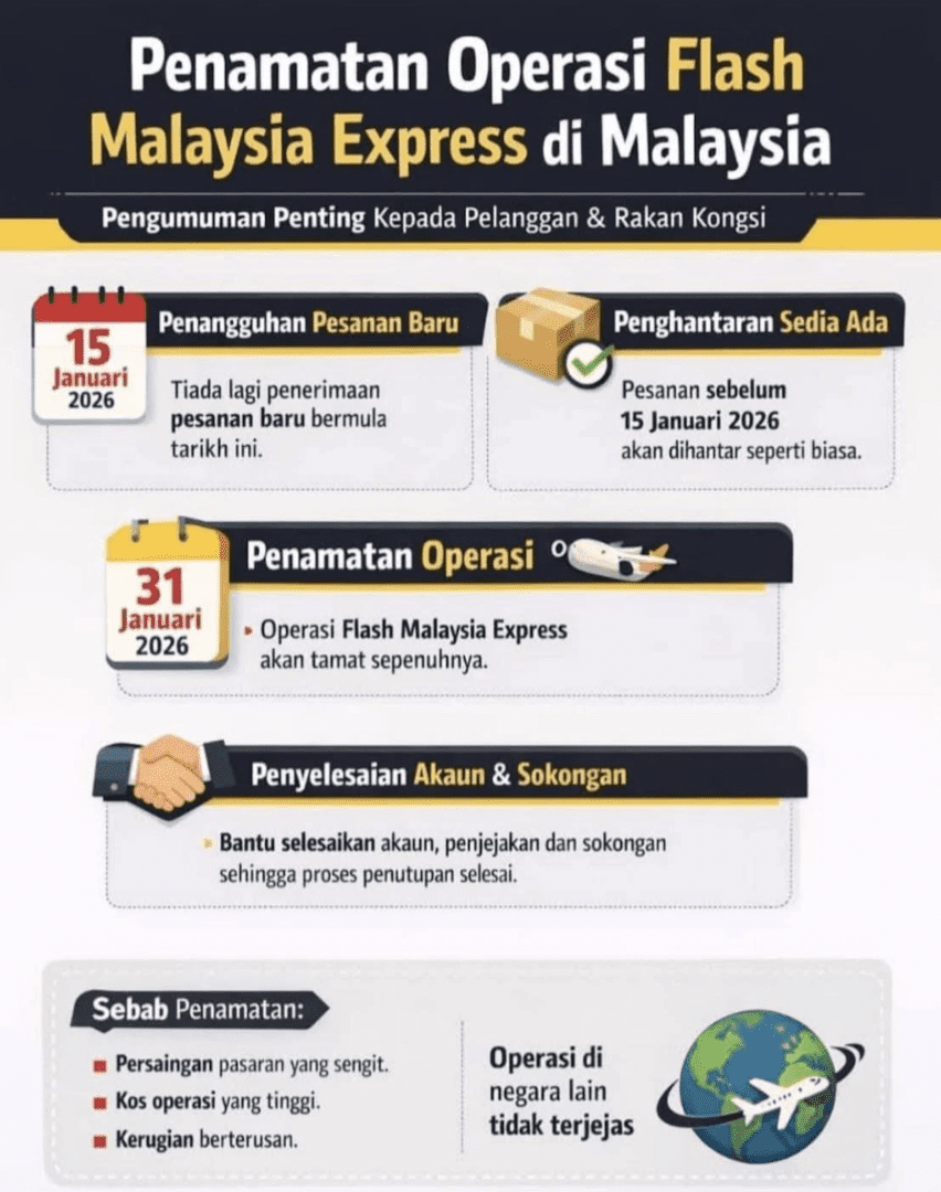 Flash Express Notice