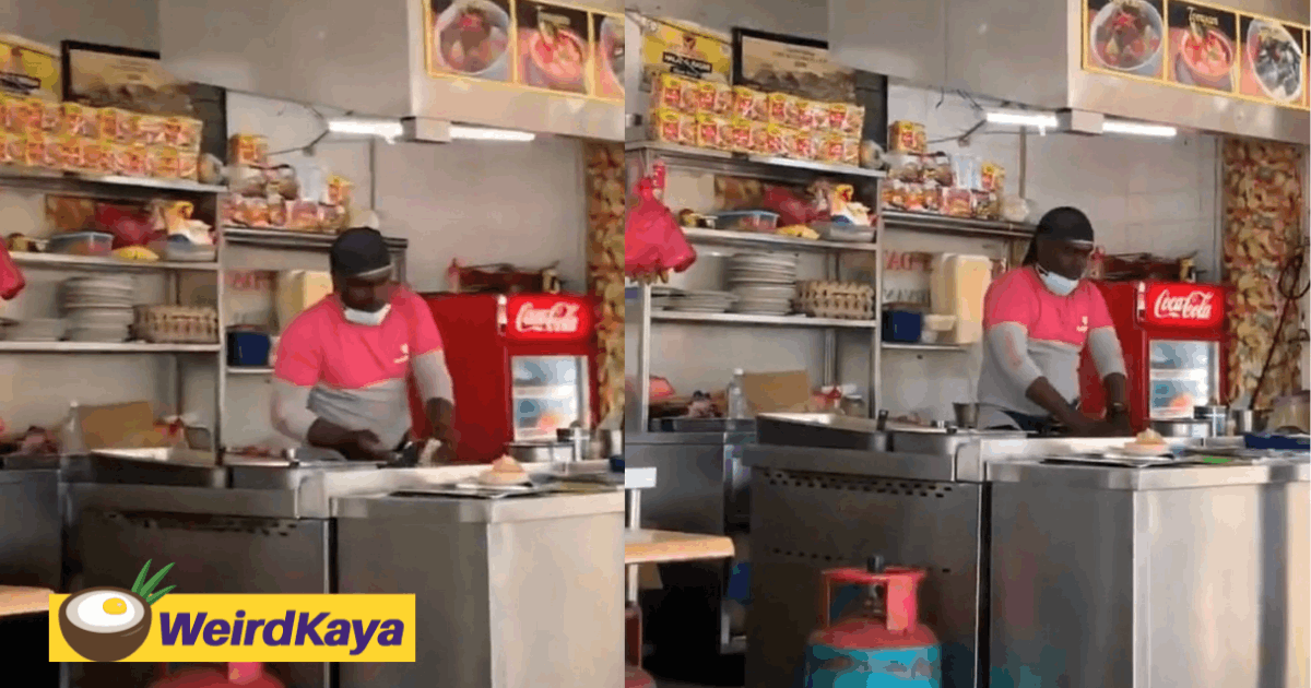 Foodpanda rider decides to cook the meal himself after waiting too long to pick up order