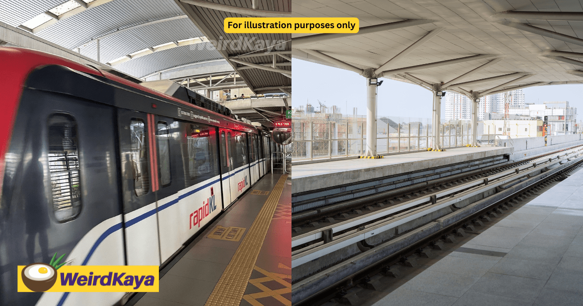 Foreign Man Arrested After Jumping Across LRT Platform As 'Shortcut' In KL